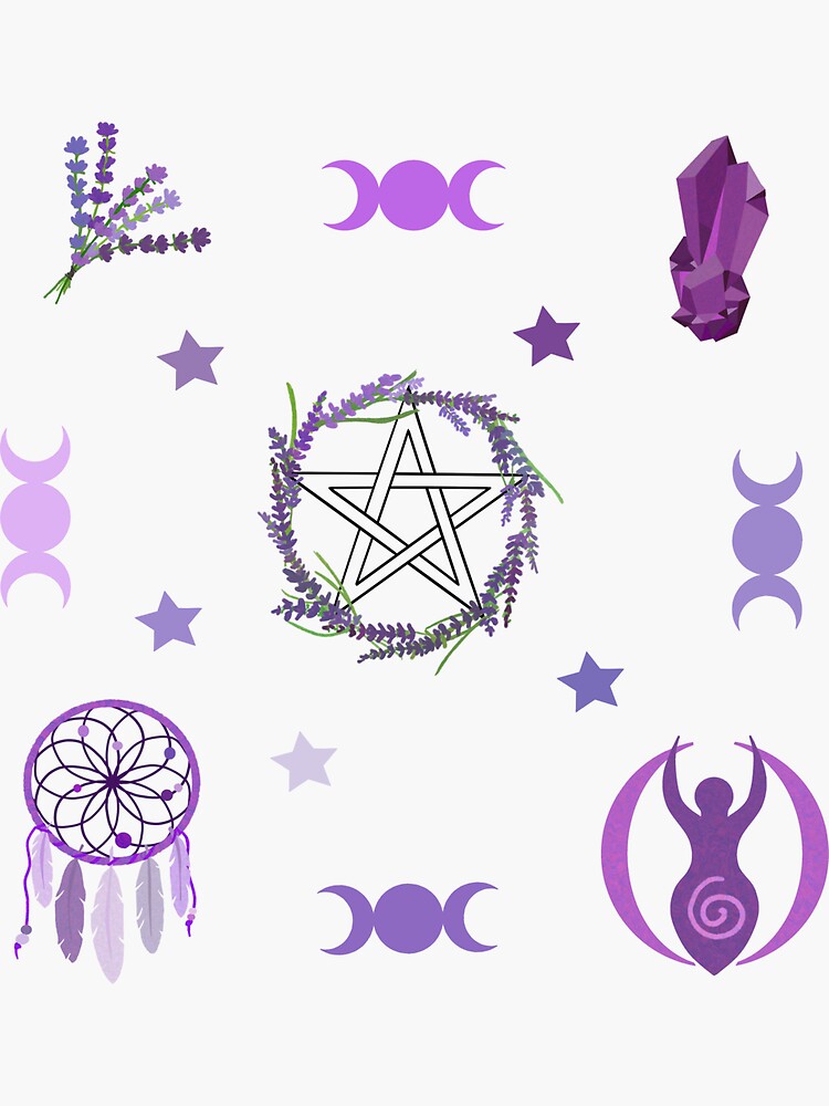 “Lavender theme stickers” Sticker by Alan-Draws | Redbubble