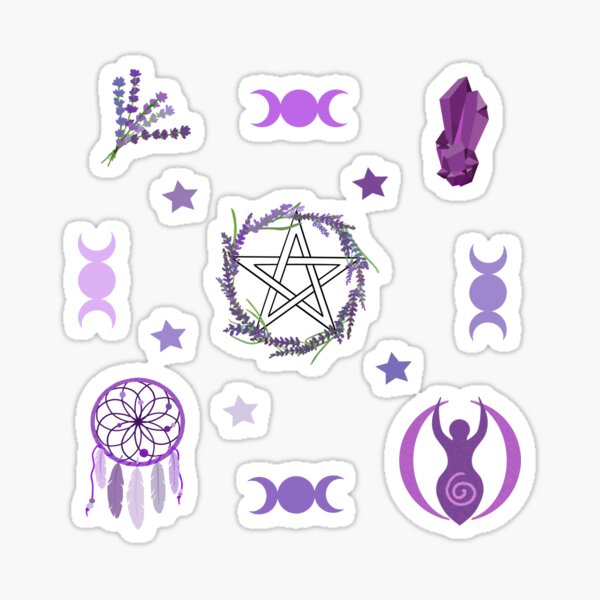 Wicca Stickers Redbubble