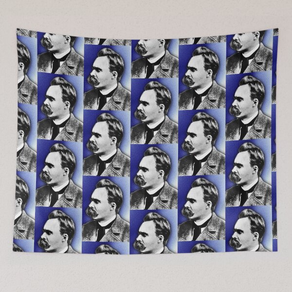 Item preview, Friedrich Nietzsche Artwork | Friedrich Nietzsche Portrait | Friedrich Nietzsche Wall Art  designed and sold by Suyogsonar25.