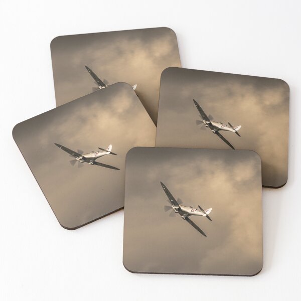 Item preview, Spitfire Flying Home - RAF Cosford Airshow 2022 designed and sold by stevehuggett.