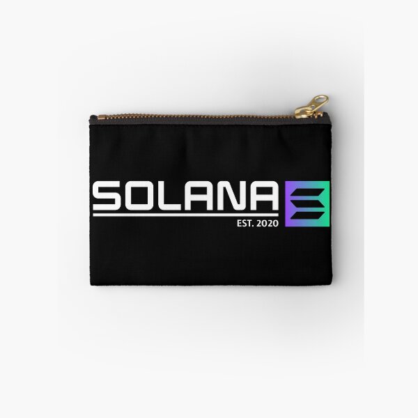 Item preview, Solana SOL Crypto Altcoin - Minimalist Logo Est.2020 designed and sold by CryptoMoods.