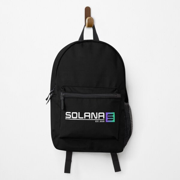 Item preview, Solana SOL Crypto Altcoin - Minimalist Logo Est.2020 designed and sold by CryptoMoods.