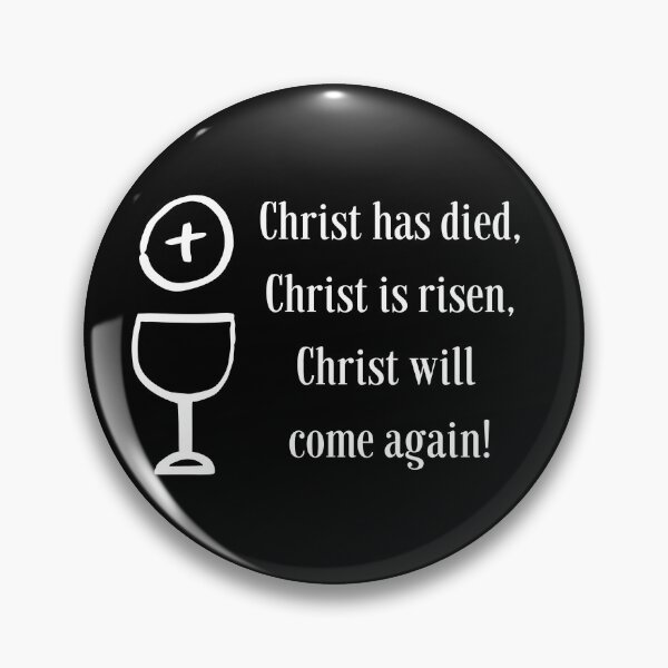 Item preview, Christ has died, Christ is Risen, Christ will come again!  designed and sold by CheekyGrace.