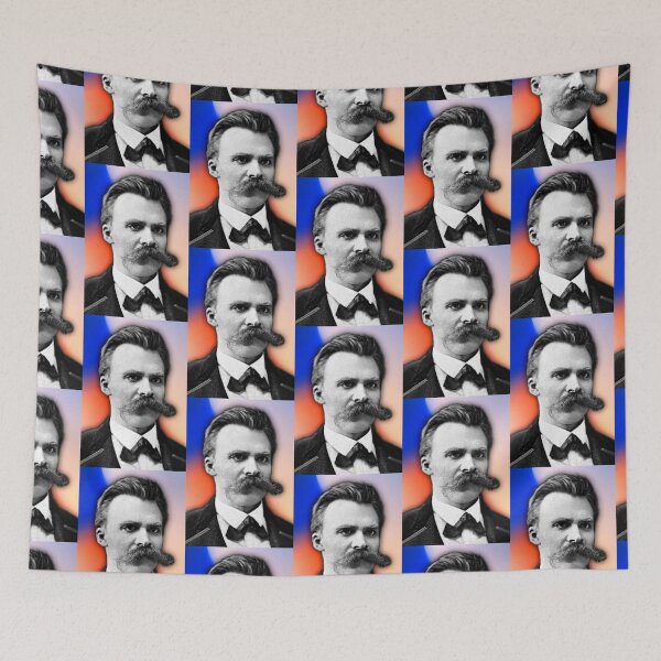 Item preview, Friedrich Nietzsche Artwork | Friedrich Nietzsche Portrait | Friedrich Nietzsche Wall Art  designed and sold by Suyogsonar25.