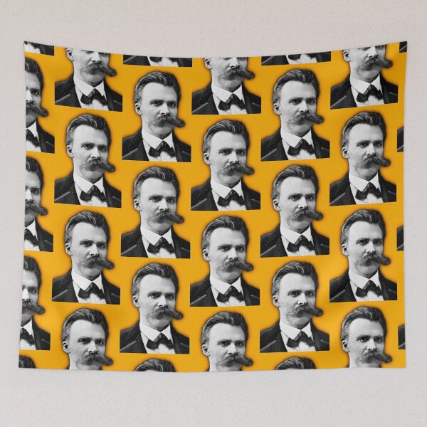 Item preview, Friedrich Nietzsche Artwork | Friedrich Nietzsche Portrait | Friedrich Nietzsche Wall Art  designed and sold by Suyogsonar25.