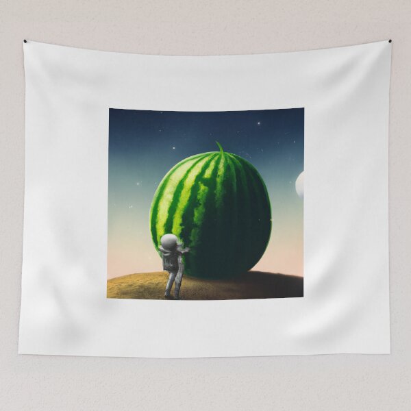 Item preview, Outer Space mutant melon designed and sold by SpaceyandLazy.