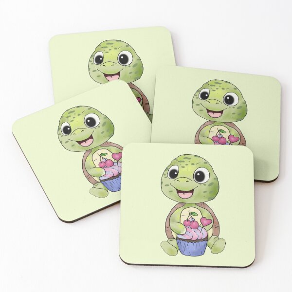 Item preview, Turtle with Muffin designed and sold by Blumchen.