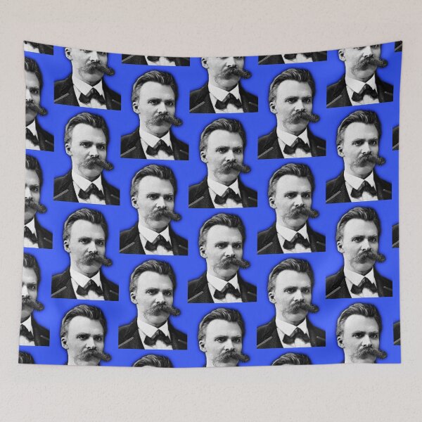 Item preview, Friedrich Nietzsche Artwork | Friedrich Nietzsche Portrait | Friedrich Nietzsche Wall Art  designed and sold by Suyogsonar25.