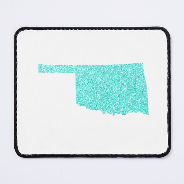 Item preview, turquoise glitter oklahoma designed and sold by mtayzart.