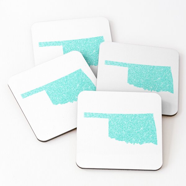 Item preview, turquoise glitter oklahoma designed and sold by mtayzart.