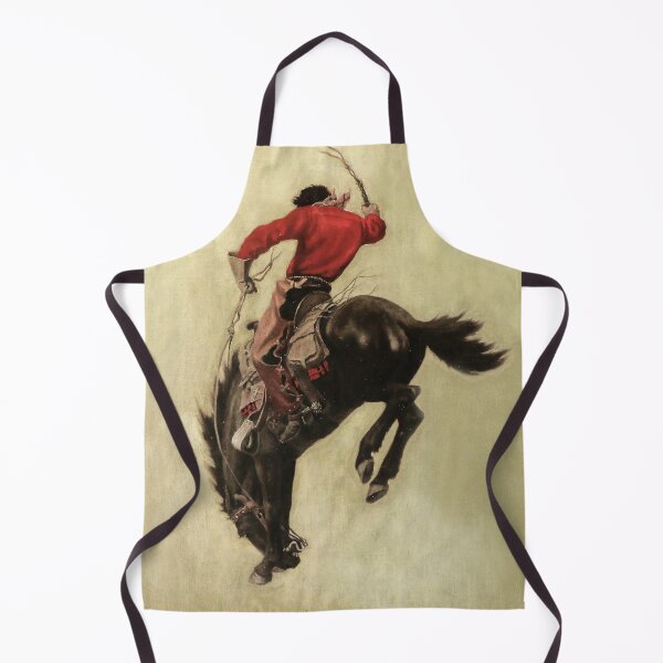 Item preview, “Bucking Bronco” Magazine Cover by NC Wyeth designed and sold by PatricianneK.