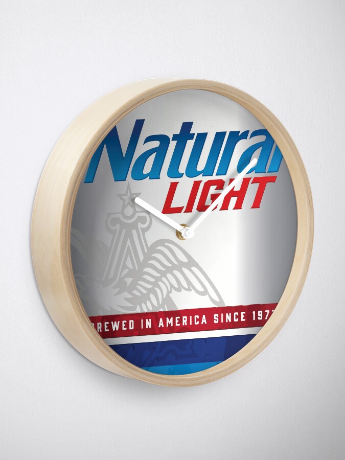 Alternate view of Natty Light Clock