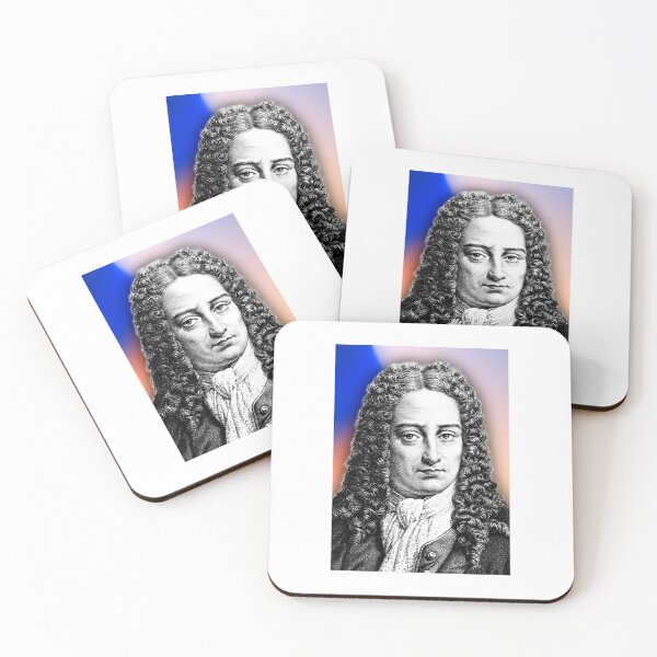 Item preview, Leibniz Artwork | Leibniz Portrait | Leibniz Wall Art  designed and sold by Suyogsonar25.