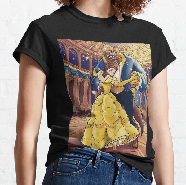 Cute Workout Tank Top - Disney T-shirt - Beauty and the Beast T