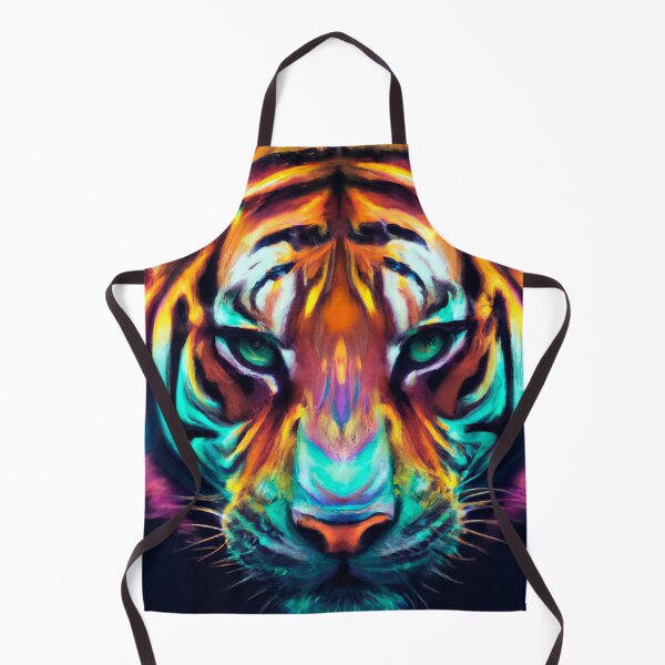 Item preview, Psychedelic tiger designed and sold by Timegraf.
