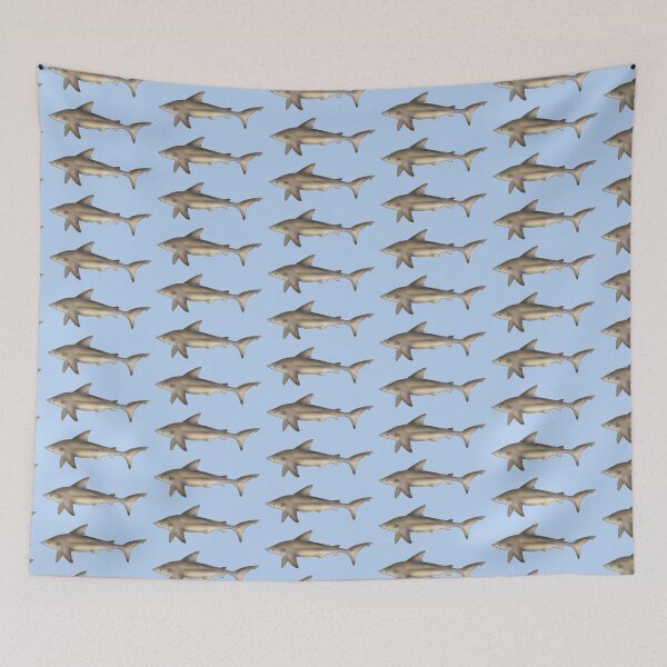 Item preview, Sharktober day 13 Silky shark designed and sold by dinosaphira99.