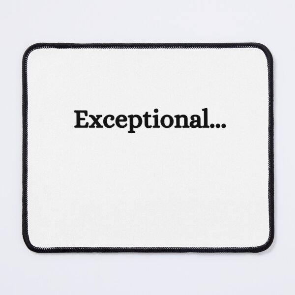 Item preview, Exceptional person designed and sold by BubbleTextBox.