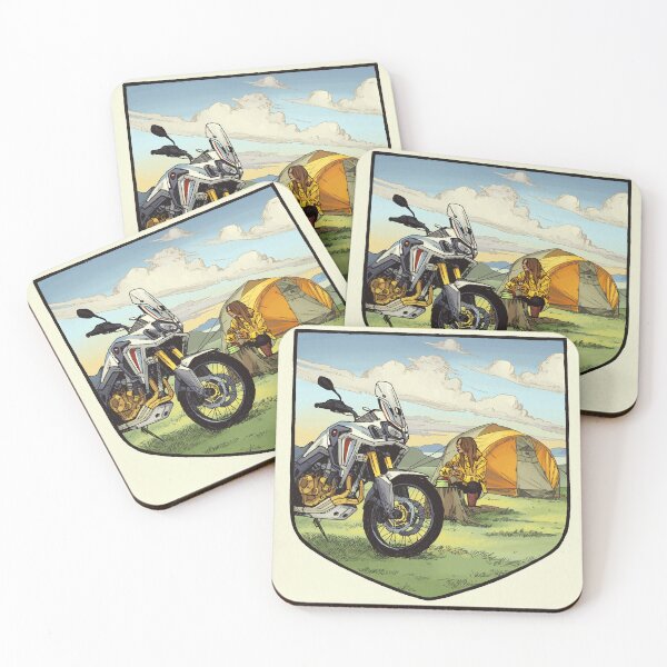 Item preview, Motorcycle Camping designed and sold by Amanda Zito.
