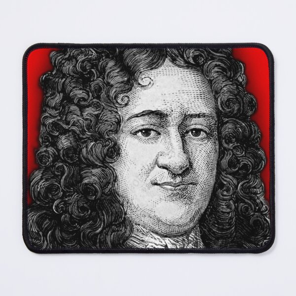 Item preview, Leibniz Artwork | Leibniz Portrait | Leibniz Wall Art designed and sold by Suyogsonar25.