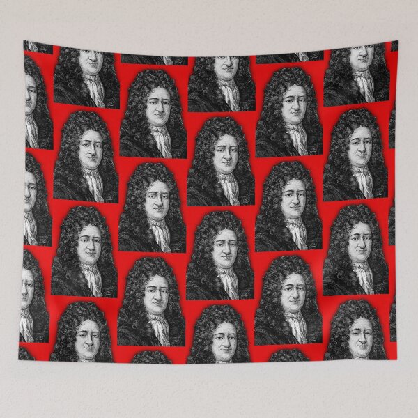Item preview, Leibniz Artwork | Leibniz Portrait | Leibniz Wall Art  designed and sold by Suyogsonar25.