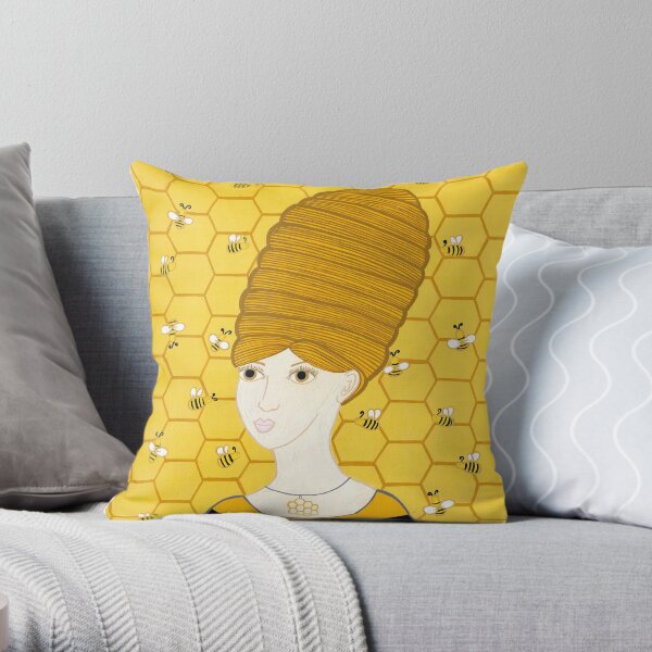 Beehive Throw Pillow