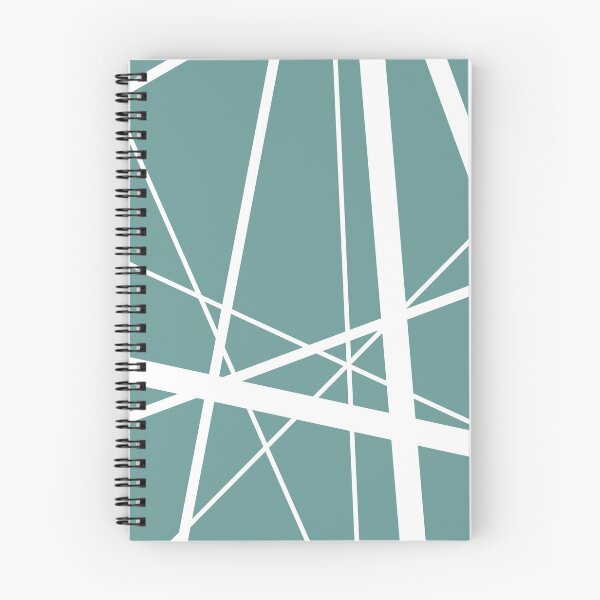 Item preview, Pattern lines with colorful triangles turquoise, green, white designed and sold by Graphic-Color.