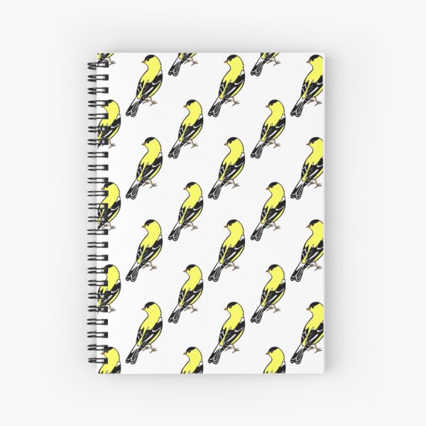 Goldfinches Spiral Notebook