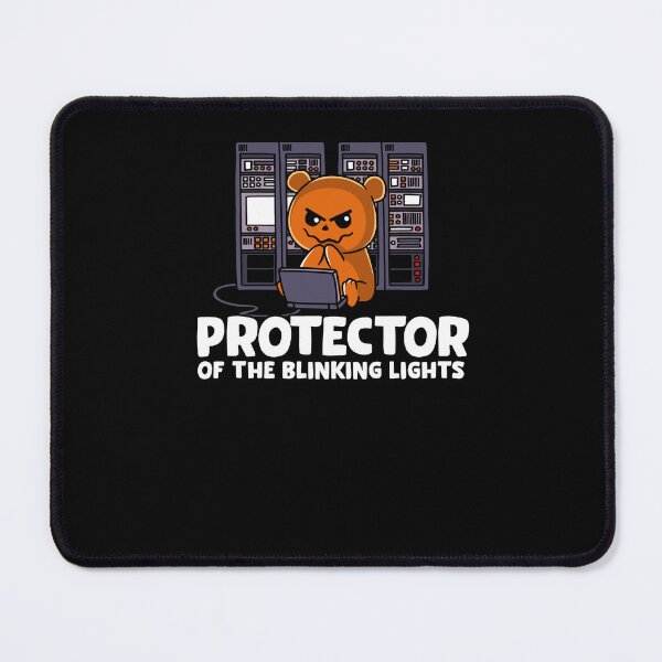 Item preview, Protector of the Blinking Lights Network Engineer designed and sold by Nerd Shizzle.