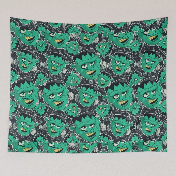 Item preview, Funny Frankenstein Patt designed and sold by TajfunX.