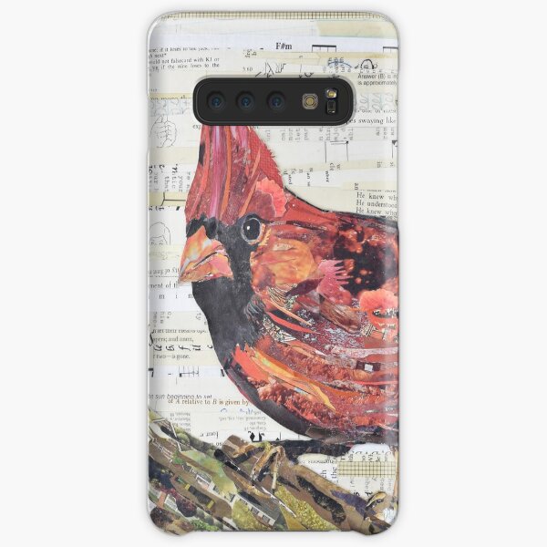 Cardinal Collage by C.E. White - Red Bird Samsung Galaxy Snap Case