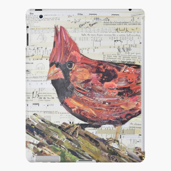 Cardinal Collage by C.E. White - Red Bird iPad Snap Case