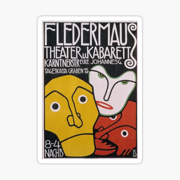 Item preview, Vienna Secession - Kabarett Fledermaus designed and sold by Jack Clearwater.
