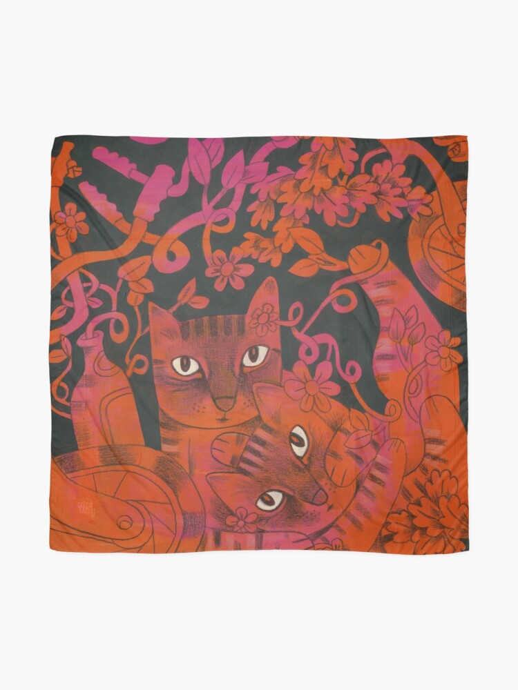 Alternate view of We'll Never Tell Scarf