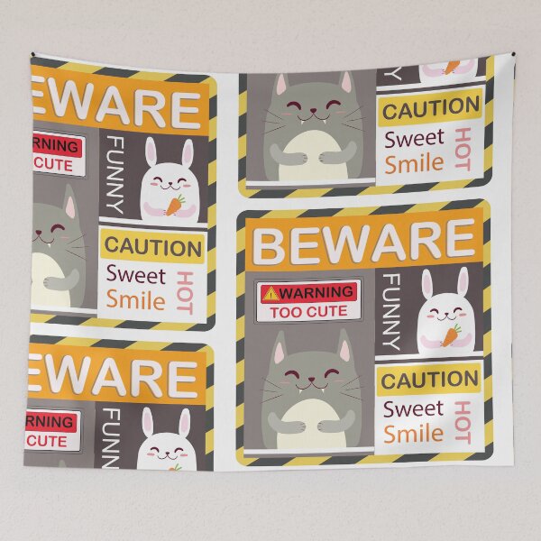 Item preview, Beware Cuteness Overloaded designed and sold by DesignDate.