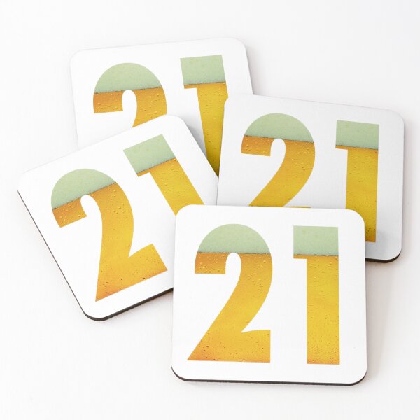 Item preview, 21st. Birthday Beer  designed and sold by BubbleTextBox.