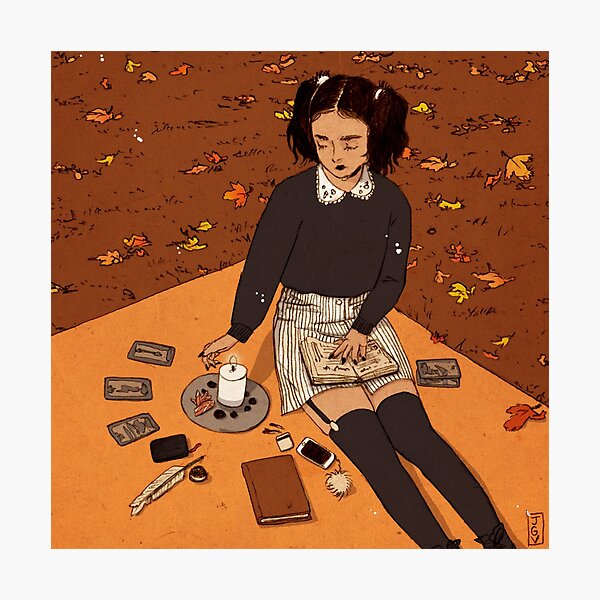 Picnic Spells Photographic Print