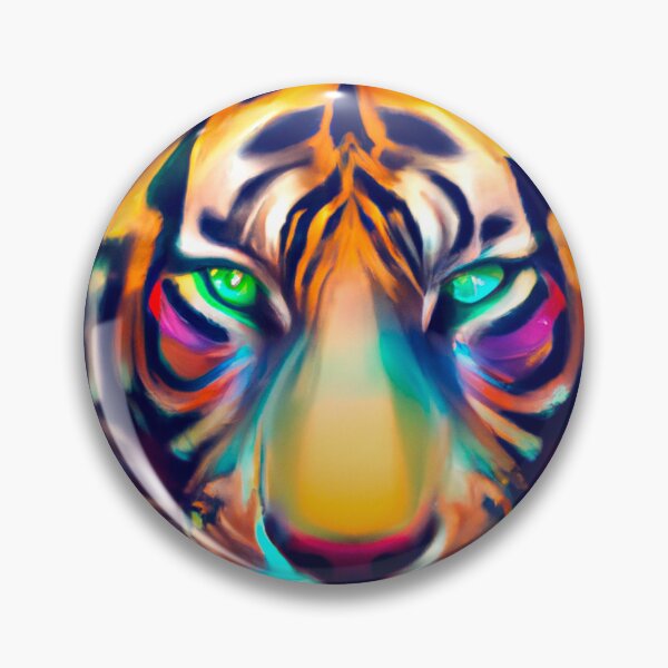 Item preview, Psychedelic Tiger designed and sold by Timegraf.