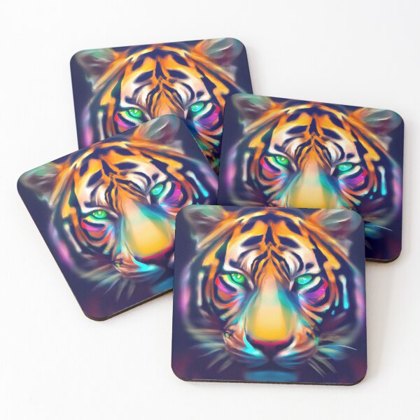 Item preview, Psychedelic Tiger designed and sold by Timegraf.