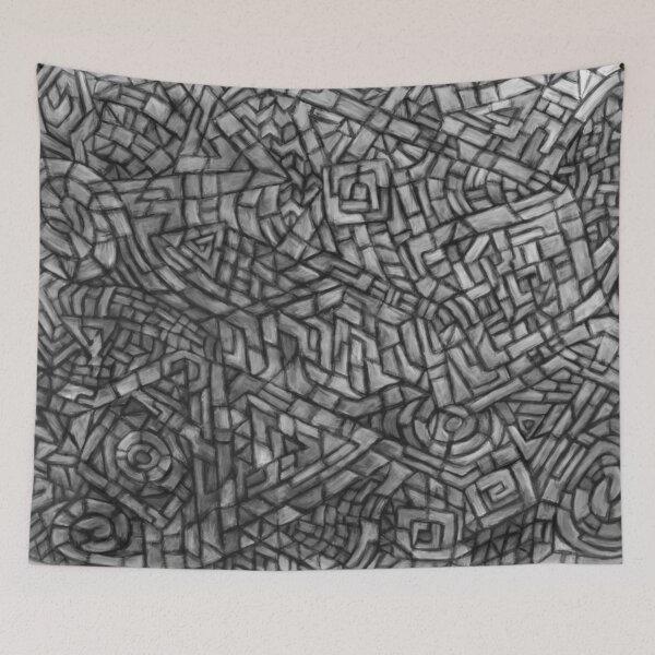 Item preview, It s a Composite World - Nr 2 - black and white version designed and sold by Akatharsia.