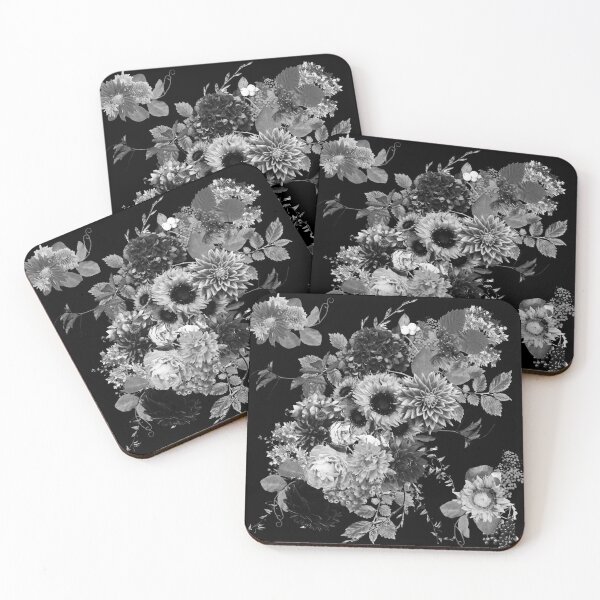 Item preview, Heather Grey Floral designed and sold by Peggy Stanley.