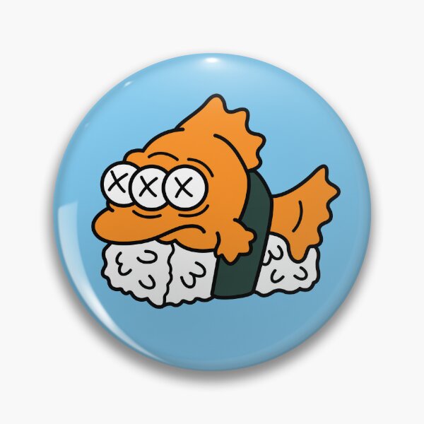 Item preview, BLINKY SUSHI - Three-Eyed Fish designed and sold by drawnye.
