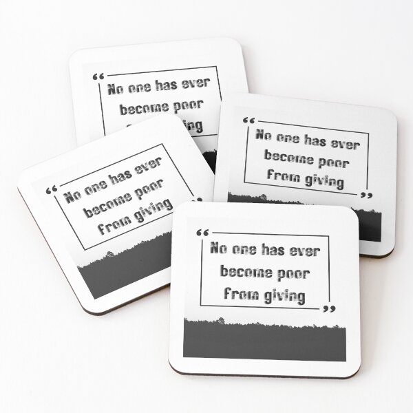 Item preview, No one has ever become poor from giving designed and sold by take-it-simple.