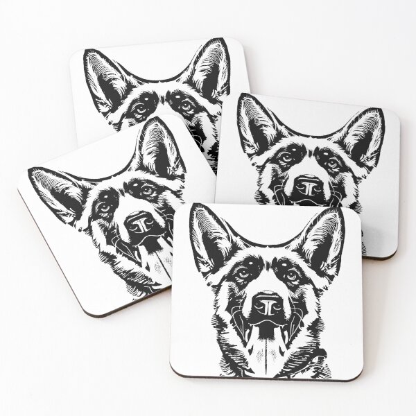 Item preview, Dog Mom, Dog Dad, German Shepherd Dog  designed and sold by Galactic Fur Baby Federation.