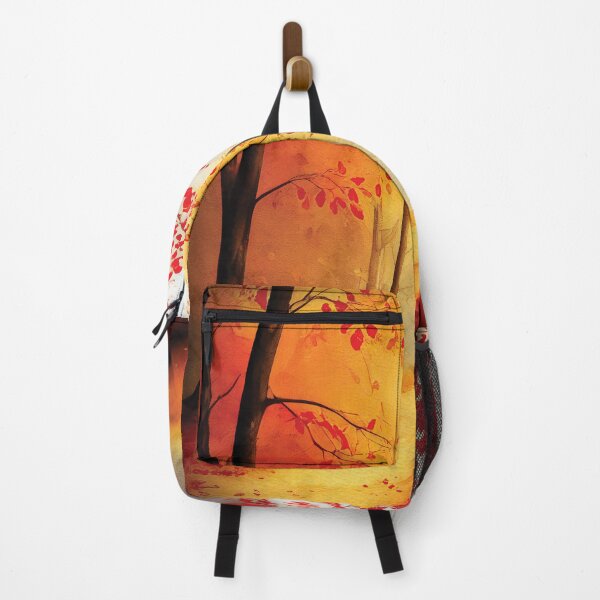 Item preview, Autumn Themed Forest At Sunset designed and sold by AnuGoldPrints.