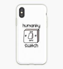 Humanity switch iPhone Case