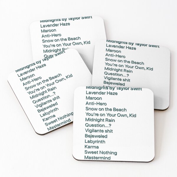 Item preview, jade green tracklist  designed and sold by broadwaybcund.