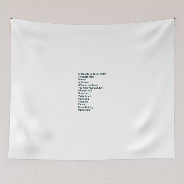 Item preview, jade green tracklist  designed and sold by broadwaybcund.