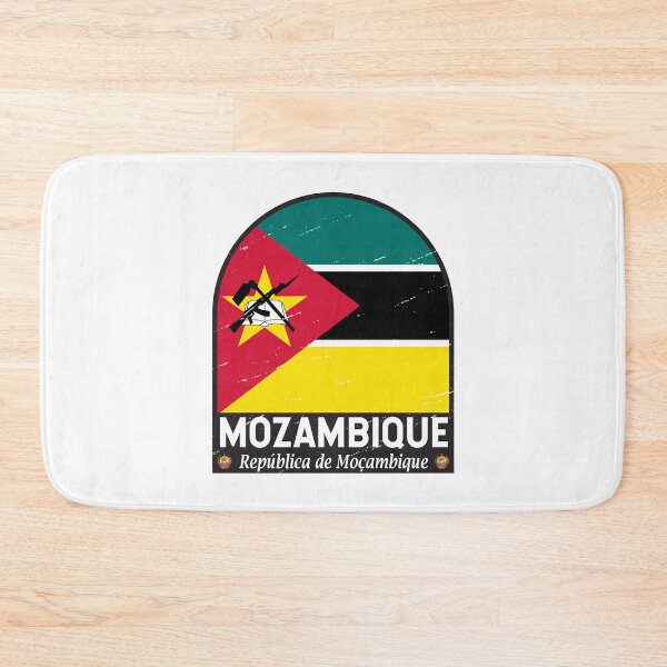 Item preview, Mozambique Flag Emblem Distressed Vintage designed and sold by KrisSidDesigns.