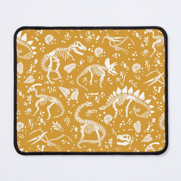 Item preview, Excavated Dinosaur Fossils - Mustard designed and sold by latheandquill.