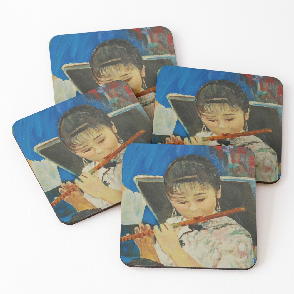 Item preview, Coasters (Set of 4) designed and sold by BubbleTextBox.